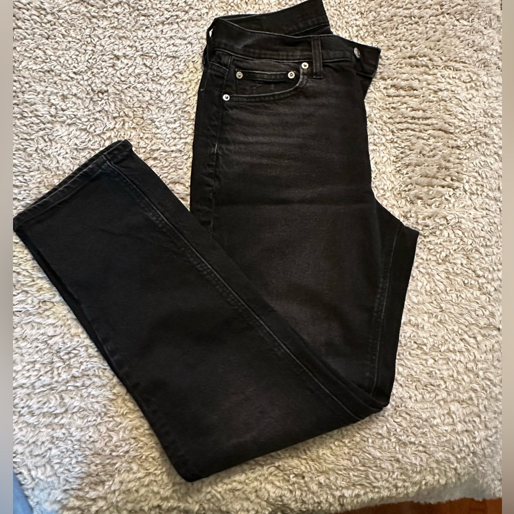 American Eagle ankle straight jeans